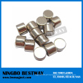 N52 D10x8mm Cilindro NdFeB Magnet w / Ni revestimento